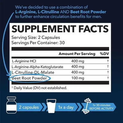 Citrulline Arginine Compound Capsules L-Arginine Sports Supplement