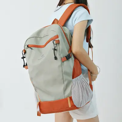 Large Capacity Lightweight Backpack, Schoolbag for College Students, Casual Outdoor Hiking - 1