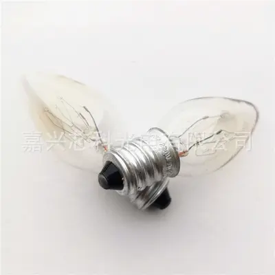 Лампочка E14 220V 10W C7 свеча E14 маленький винт соляная лампа лампа ароматерапии ночник лампа накаливания вольфрамовая нить лампа