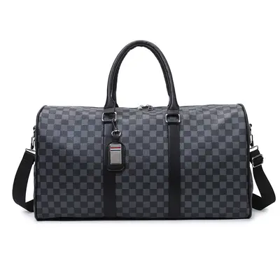 PU leather travel bag, large capacity