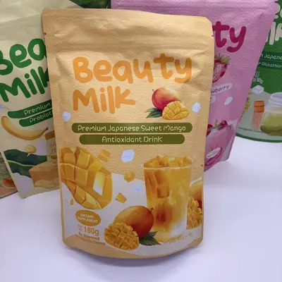 BeautyMilk Kollagenpulver mit Erdbeergeschmack - 5