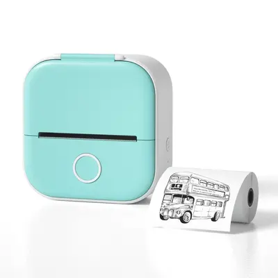 PhomemoT02 mini termal yazıcı küçük taşınabilir etiket yazıcısı cep telefonu Bluetooth ev hata düzeltme yazıcısı - 13