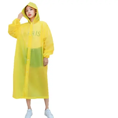Regenjacke wiederverwendbar verdickt lange Version Vollkörperschutz - 6