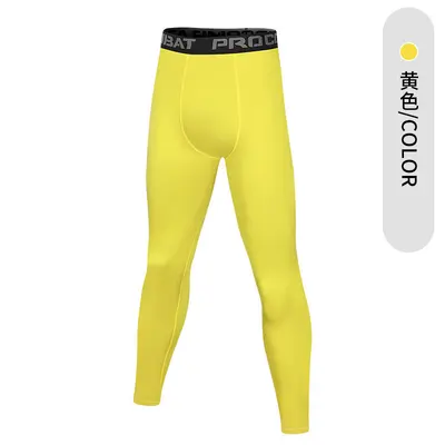 Boys' Fleece-Lined Basketball Compression Tights, High-Stretch, Quick-Dry - 13