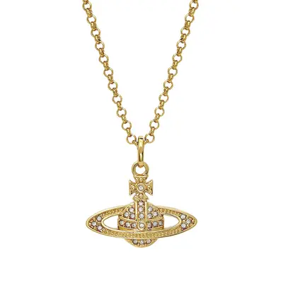 Vivienne klassische Satürn-Halskette Damen leichte Luxus-Schlüsselbeinkette - 7