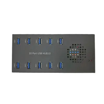 10 bağlantı noktalı USB şarj cihazı hub çok bağlantı noktalı şarj cihazı endüstriyel sınıf çok fonksiyonlu iletim verileri endüstriyel sınıf