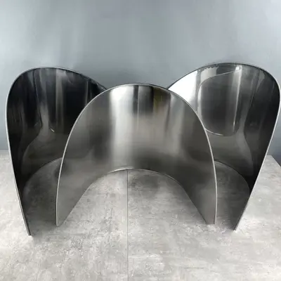 Stainless Steel Round Cutting Board Surround Kitchen Chopping Block Guard, Plastic Vegetable Chopping Block Barrier for Rou Jia Mo Cutting Board Surround