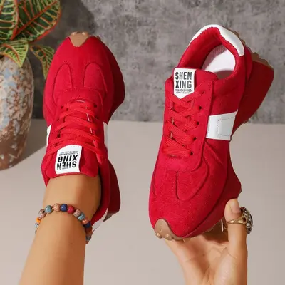 Women's Thick-Sole Dad Sneakers, Retro Comfortable, Height-Increasing, 2026 - 8