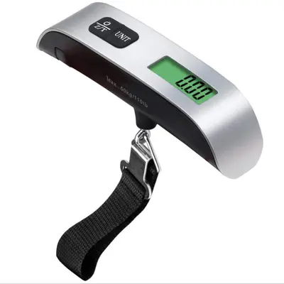 T-tipi 50kg bagaj tartısı taşınabilir yeşil ışıklı taşınabilir tartı çelik kancalı asılı tartı sınır ötesi küçük parsel tartısı spot toptan satış - 7