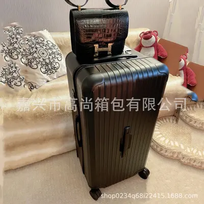 Large Capacity Suitcase, 360° Wheels, Zipper Travel Trolley Case - 4