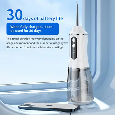 Portable Sonic Water Flosser, Medical Grade Dental Cleaner - 5