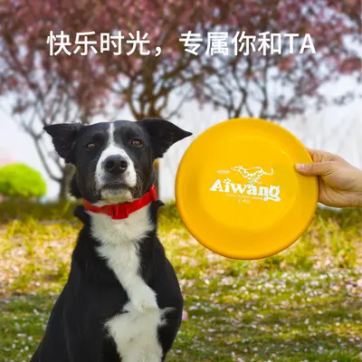 Aiwang yarış sınıfı köpek frizbisi, PE aşınmaya ve ısırmaya dayanıklı - 3