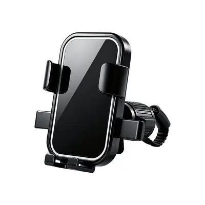 Motorcycle Rearview Mirror Phone Holder, 360° Rotation, Shockproof - 6