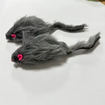 18cm Realistic Mouse Cat Toy - 2