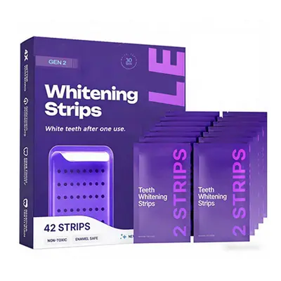 跨境dr dent purple teeth whitening牙贴呵护牙釉质层牙贴可定制 - 12