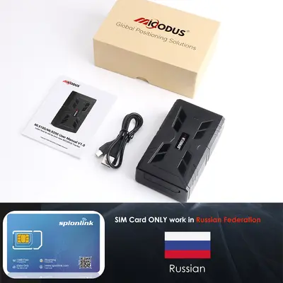 MiCODUS ML910G 4G Magnetic GPS Tracker, 10000 mAh, Anti-Theft - 9