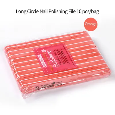 Manicure tool set with nail files and buffer pads - 10