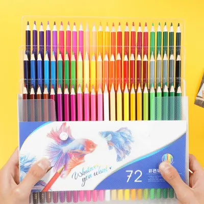 Buntstift-Set 48-180 Farben, ölbasiert und wasserlöslich, in PVC-Tragebox - 8