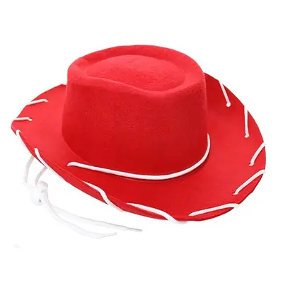 Western-Cowboyhut mit breiter Krempe, Braun und Weiß - 8