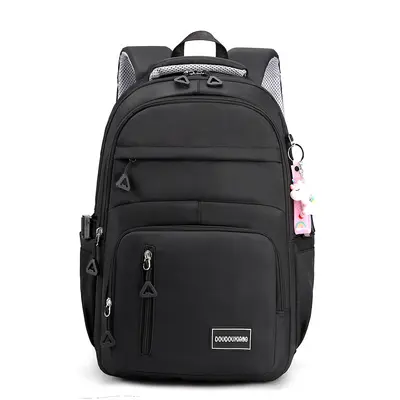 Multi-Compartment Backpack for Junior and Senior High School Girls - 6