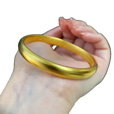 24K gold plated lotus heart sutra bracelet and ring