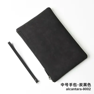 Men's Waterproof Leather Clutch Bag, Large Capacity - 6