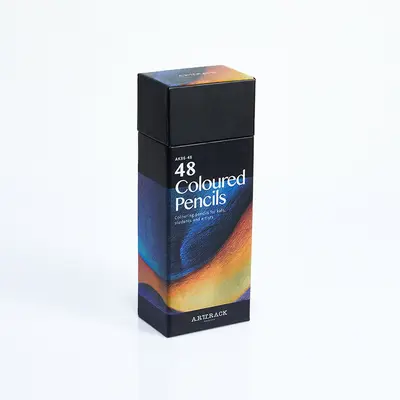 Cross-border popular stationery colored pencil wholesale set 72 colors oil-based colored pencils drawing colored pencils designer drawing pencils - 8