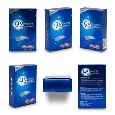 9D Teeth Whitening Strips, 7 pairs 14 strips