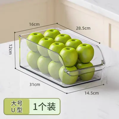 Kühlschrank-Schubladenorganizer, Eier- und Lebensmittelbox - 10
