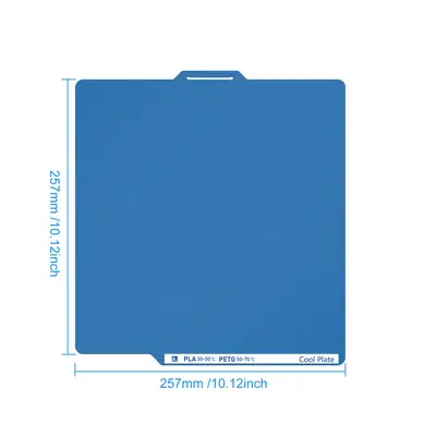 Dual-Sided PEI Print Plate for Bambu P1P/P1S/X1/X2D/A2L/H2C/A1 Mini