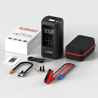 12V Car Jump Starter Power Bank, High Capacity - 8