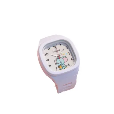 Kinderuhr Mädchen Silikonarmband, wasserdicht niedlich