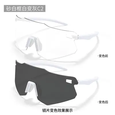 Day-Night Photochromic Cycling Glasses, Model 19576, Windproof - 8