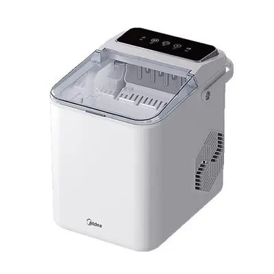 Midea Kleine Eiswürfelmaschine für den Haushalt, automatisch, MBJ-13D17E