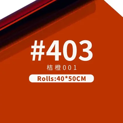 Selens film and television colored filter paper photography background color fill light red spotlight color temperature paper Reden paper gradient filter paper - 12