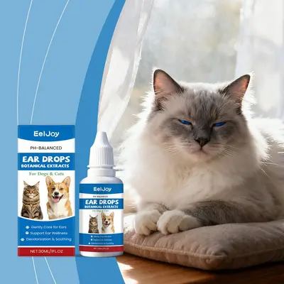 EELJOY Pet Ear Drops, Gentle Cooling Formula
