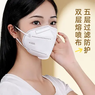 KN95 Disposable 3D Stereo Industrial Dust Mask, Individually Packaged