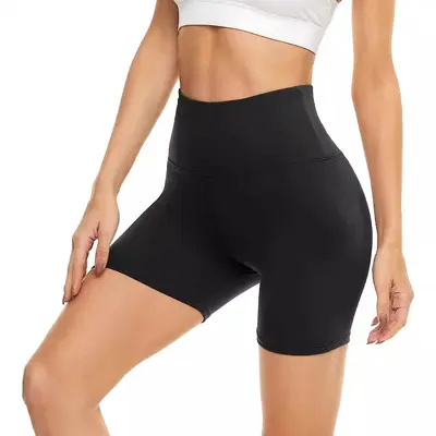 Women's High-Waisted Three-Quarter Yoga Fitness Pants with Sculpting Peach Butt Fit