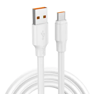 Yassı Çift Type-C Veri Kablosu 120W Hızlı Şarj, iPhone 15/17 Uyumlu - 8