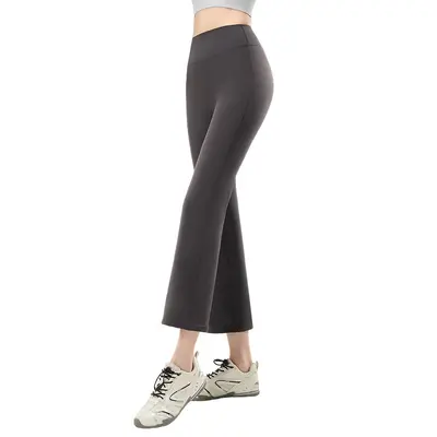 Yoga taytı 8/10 boy, yüksek bel, dar kesim - 6