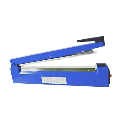 Hand Press Plastic Sealing Machine, Models 100, 200, 300, for Food Film Bags