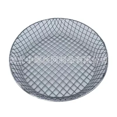 Round Garden Sieve, Thickened Galvanized Wire Mesh for Sand Filtering