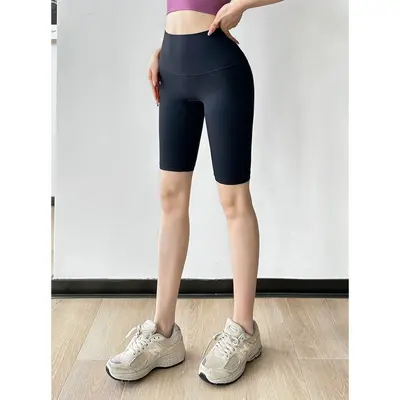 Kadın yoga pantolonu, yüksek belli, kalça kaldırmalı - 8