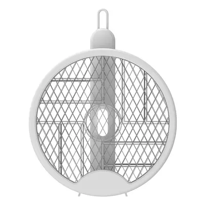 Electric Mosquito Swatter Foldable UV Light Mosquito Attractant 2-in-1 Household Wall-Mounted Mosquito Killer Lamp Handheld Mosquito Swatter