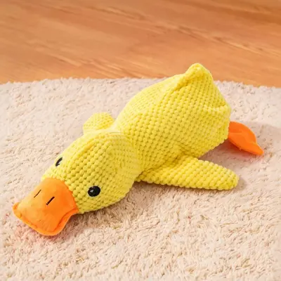 Plush Fox and Elephant Pet Toy with Squeaker for Small Dogs - 11