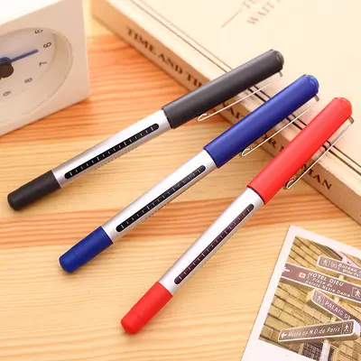 Deli S656 Rollerball Gel Pen, 0.5 mm, Water-Based Ink