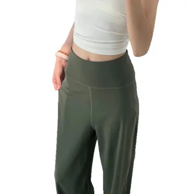 Women's Quick-Dry Thin Wide-Leg Yoga Pants - 6