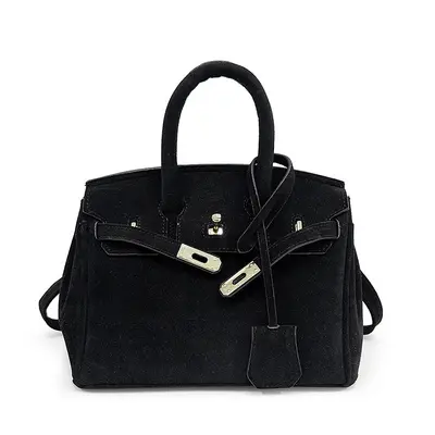 Women's Retro Single Shoulder Crossbody Bag, Large Capacity, Autumn Winter - 6