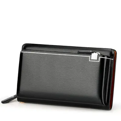 Men's Clutch Bag with Multifunctional Card Holder - 7