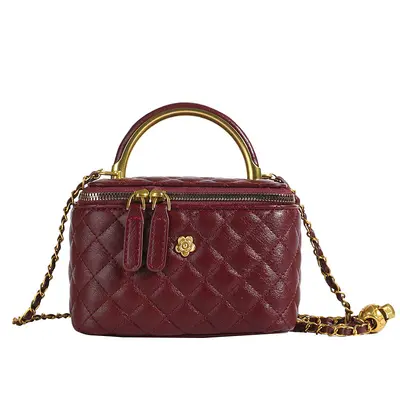 2026 New Women's Shoulder Bag, Diamond Pattern, Crossbody Strap - 6